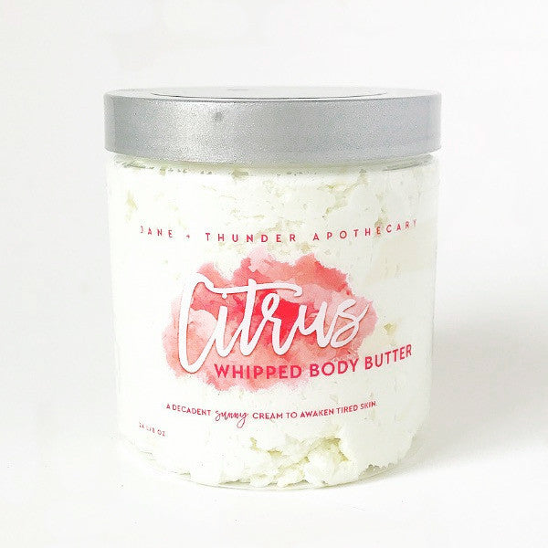 Citrus Whipped Organic Body Butter 