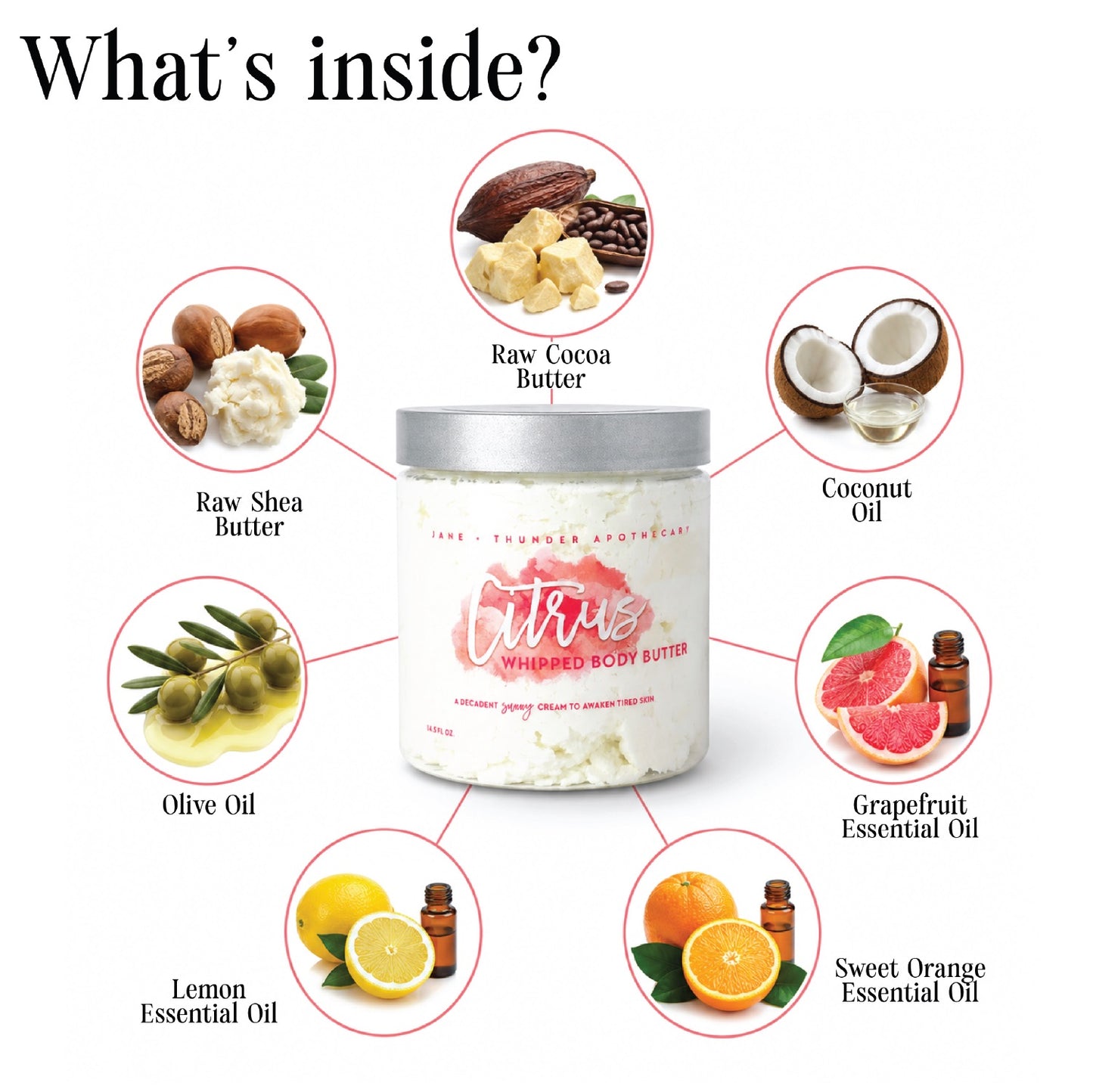 Citrus Whipped Organic Body Butter