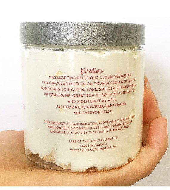 Allergy Free Organic Natural Citrus Body Butter 