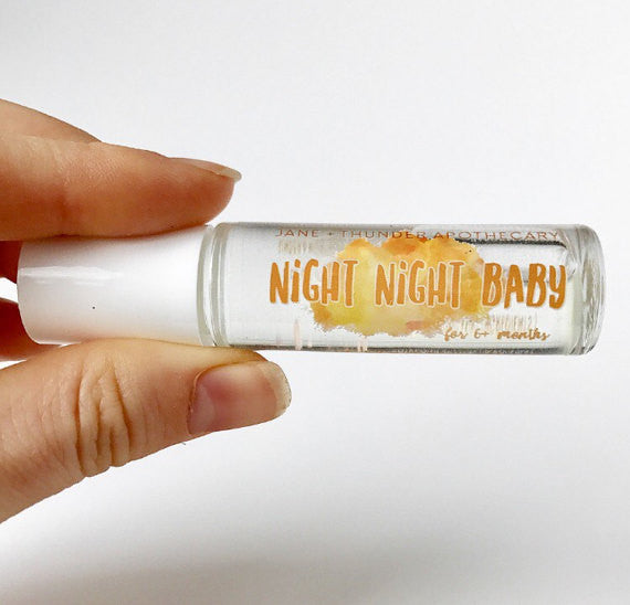 Organic Baby Safe Essential Oil Blend - Night Night Baby - Sleep Remedy 
